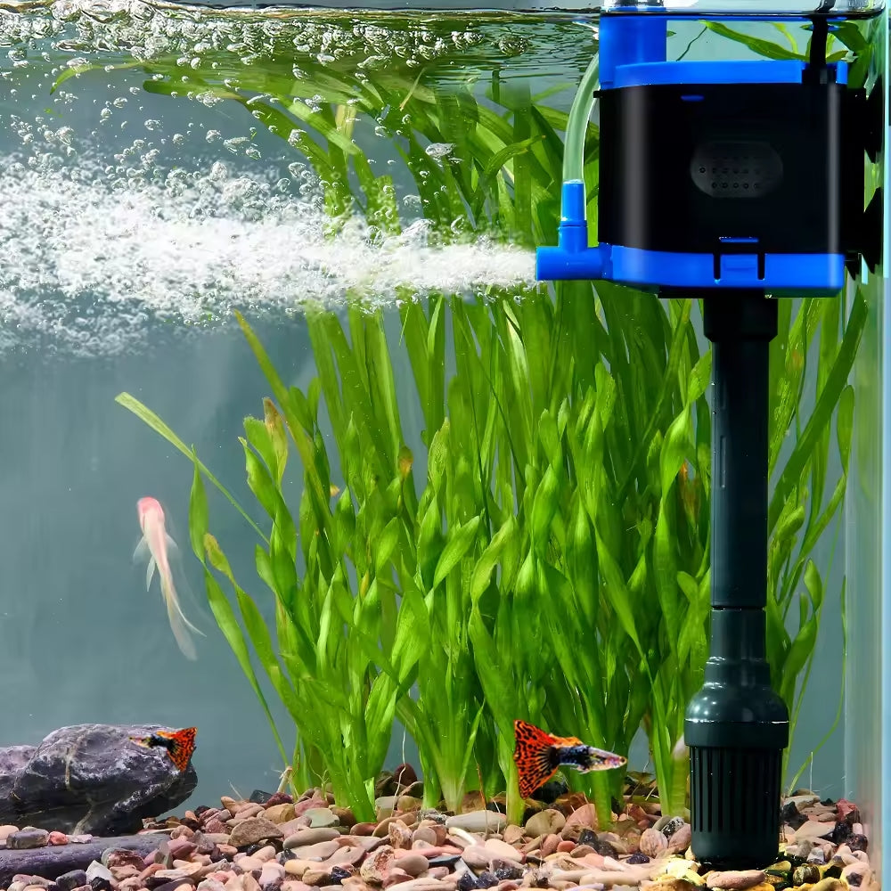 High pressure fish tank 3 in 1 multi-function submersible pump