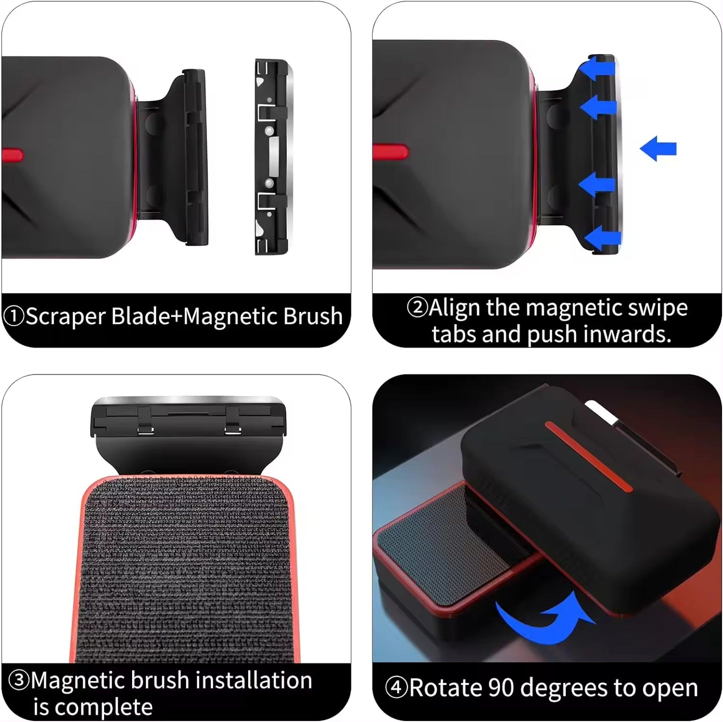 Full Grip Magnetic Brush